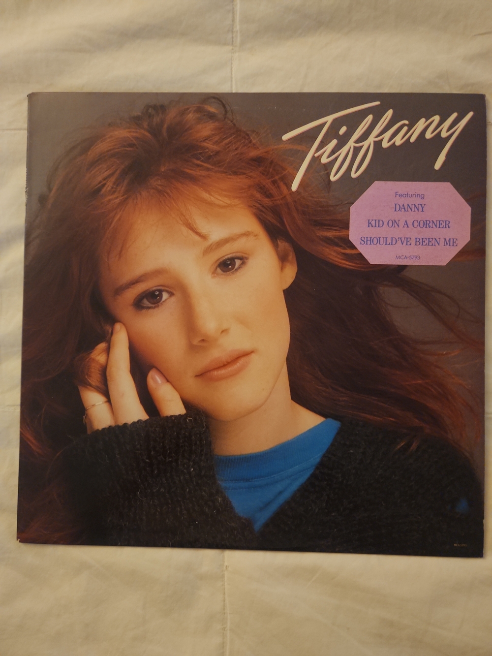 Tiffany Vinyl Record -- DJ COPY NEVER PLAYED WALL DISPLAY MY BEST COPY!